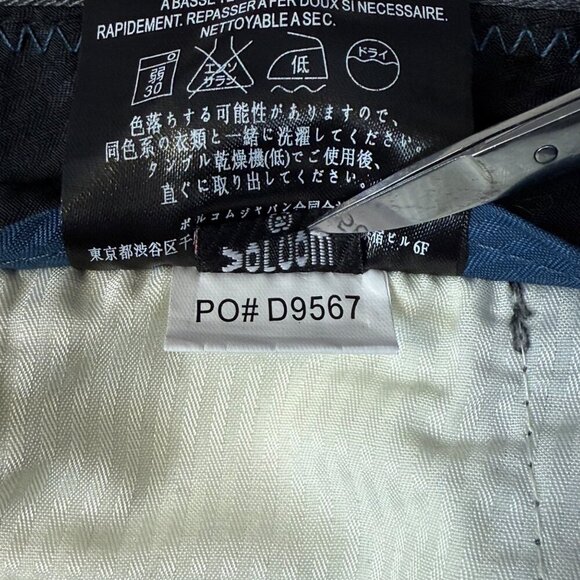 Volcom Pants Mens Sz 32 Charcol Grey Frickin Modern Chino Straight Leg Workwear - Picture 14 of 14